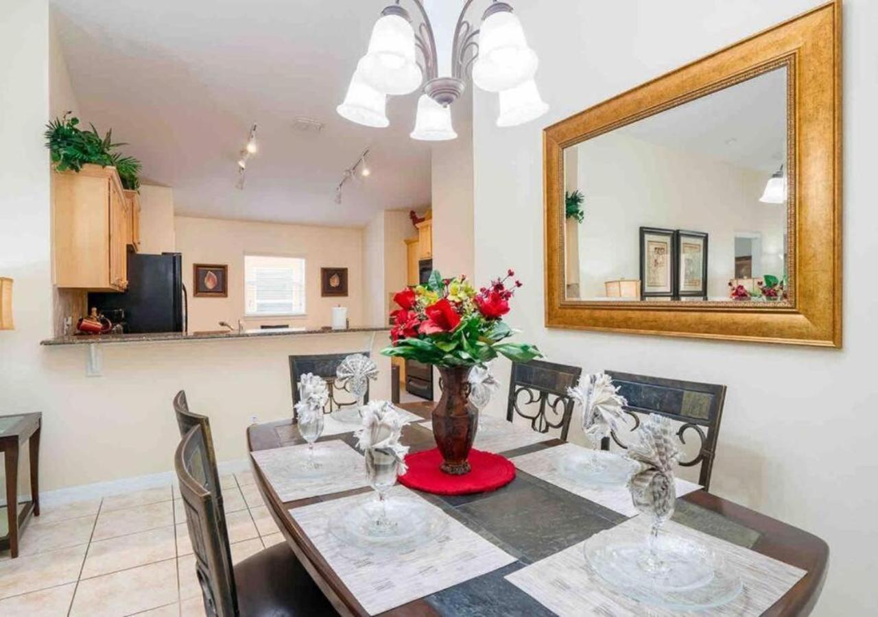 5 Bedroom, 7 Bed , 3 Bathroom Midterm Rental Home With Pool And Game Room, Near Disney Davenport Kültér fotó