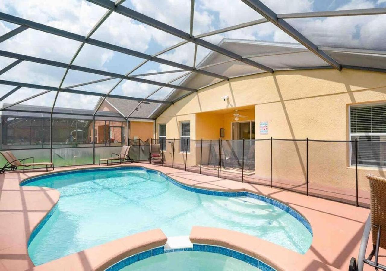 5 Bedroom, 7 Bed , 3 Bathroom Midterm Rental Home With Pool And Game Room, Near Disney Davenport Kültér fotó